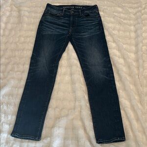 American Eagle Outfitters Men's Indigo Slim Straight Jeans